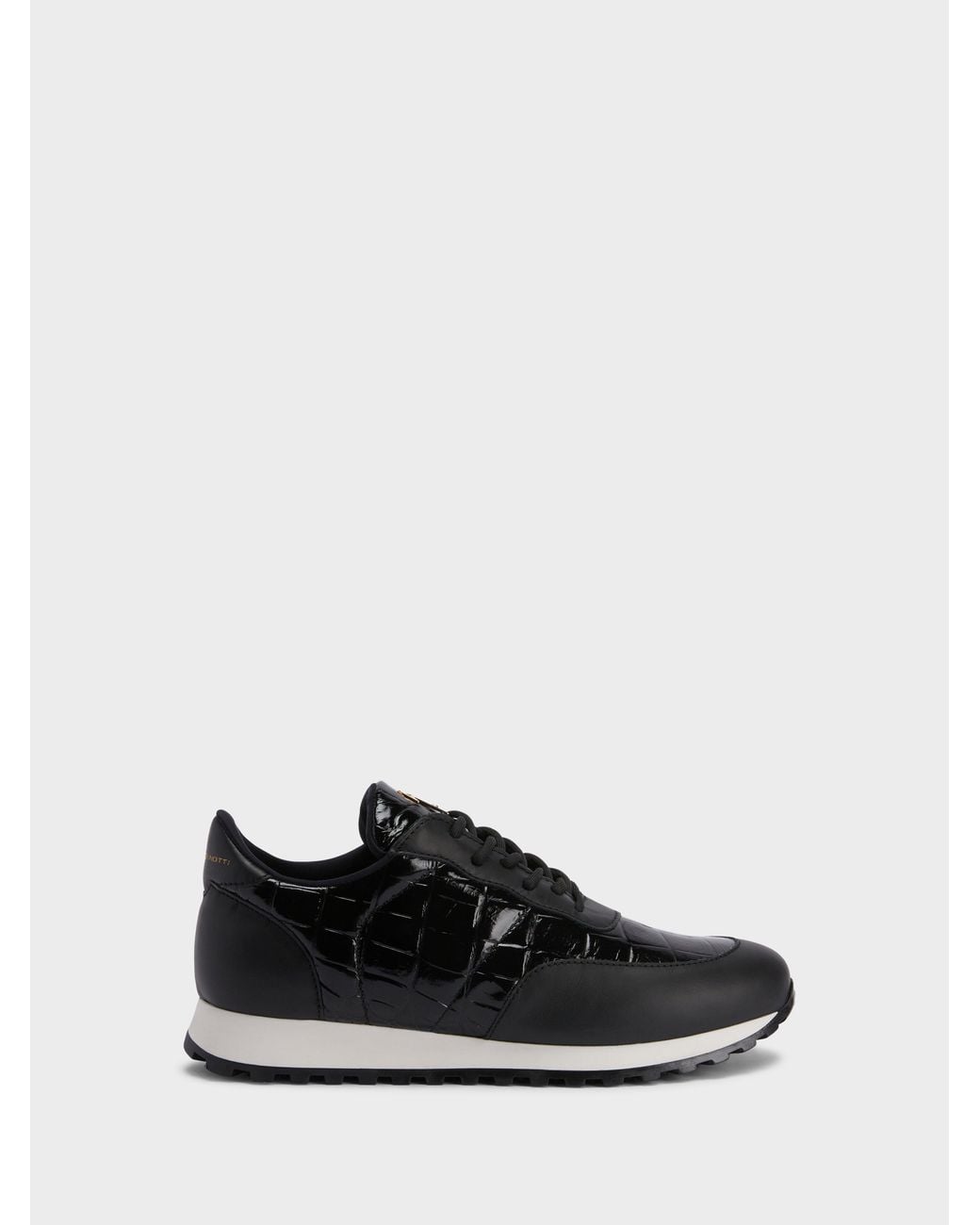 Giuseppe Zanotti Black Jimi Running Sneakers for men