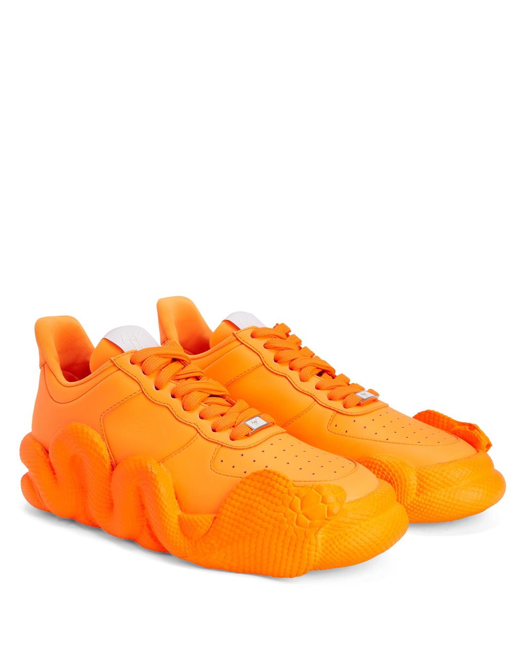 Giuseppe Zanotti Orange Cobras for men