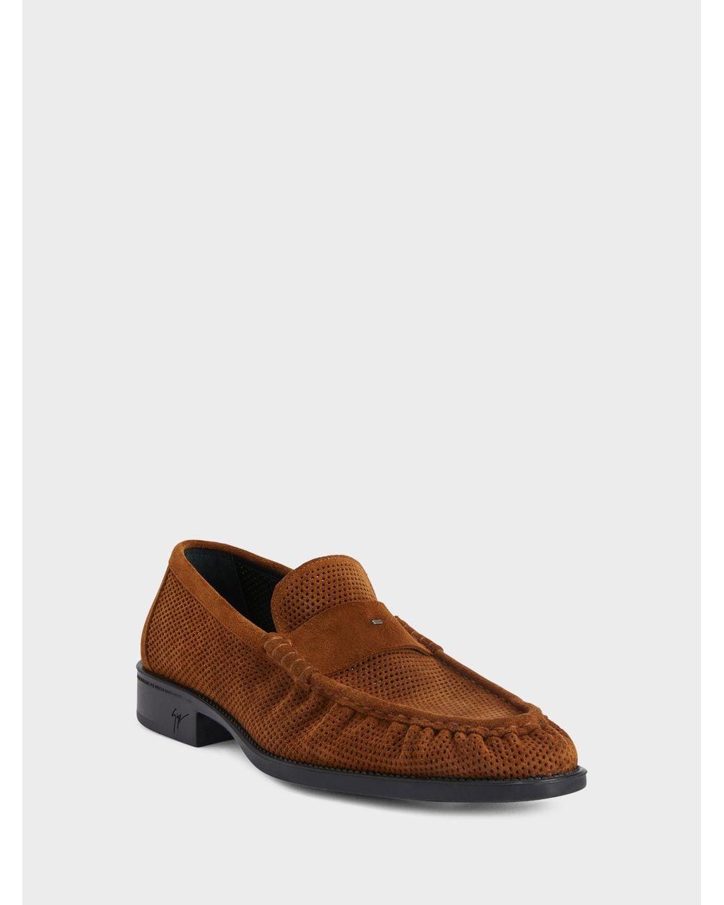 Giuseppe Zanotti Brown Weeston Moccasin for men