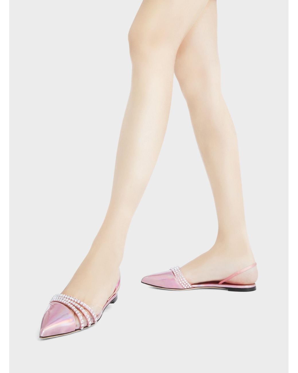 Giuseppe Zanotti Pink Claralie Slingback