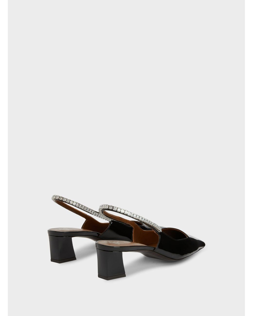 Giuseppe Zanotti White Brendha Crystal Slingback 45