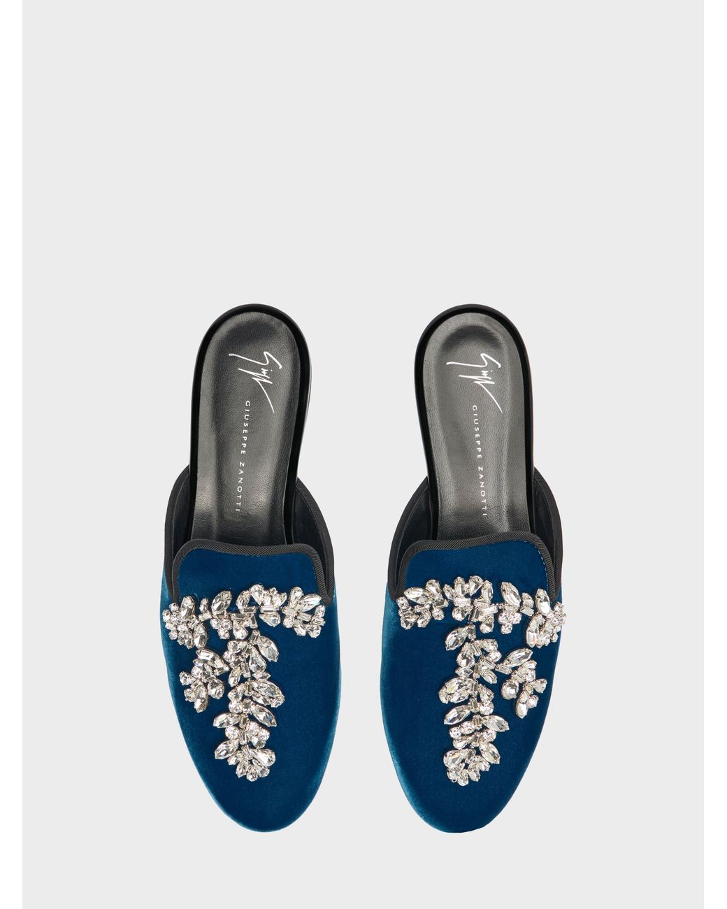 Giuseppe Zanotti Blue Elsa Crystal