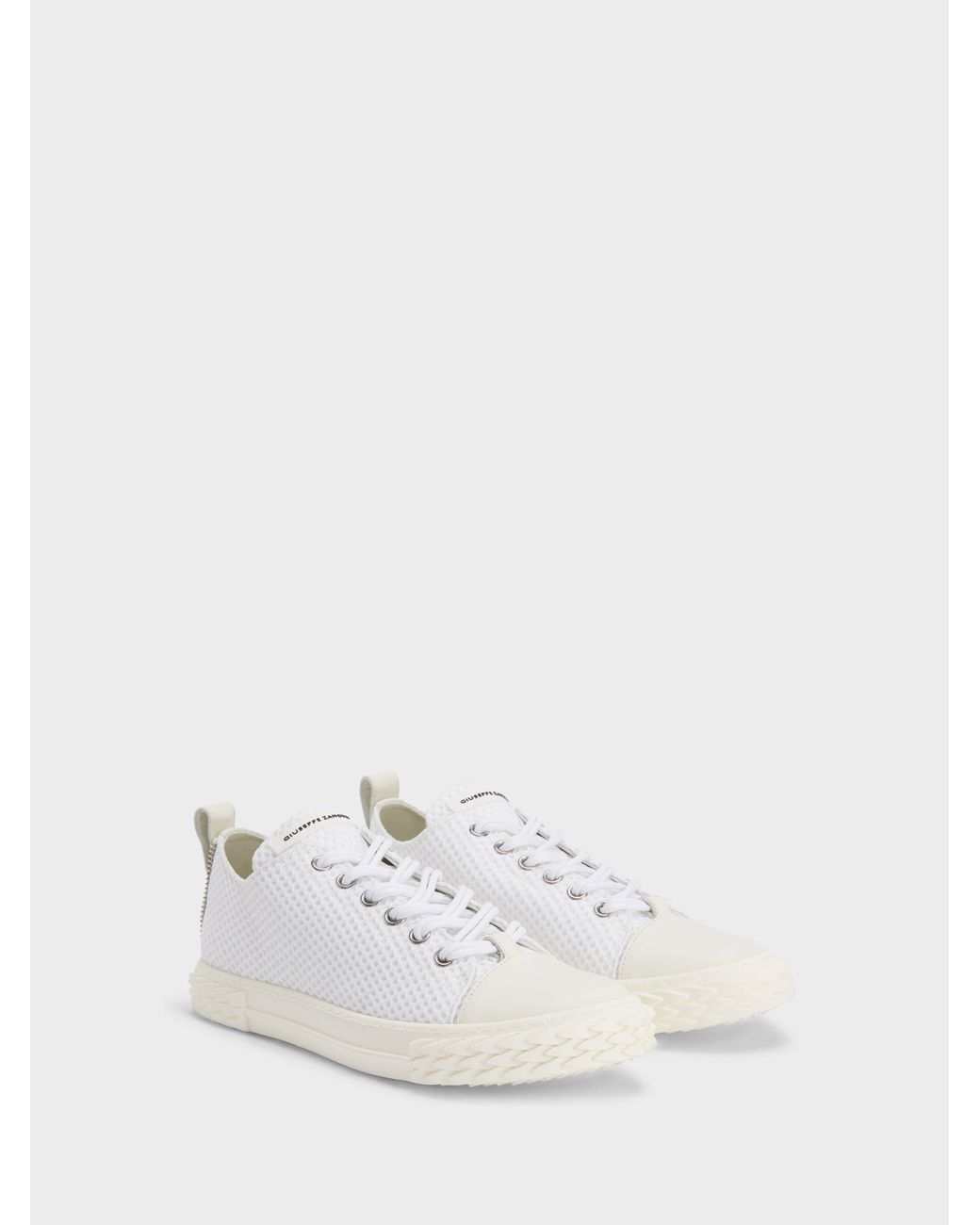 Giuseppe Zanotti Blabber Sneakers Mit Schnürung in White für Herren