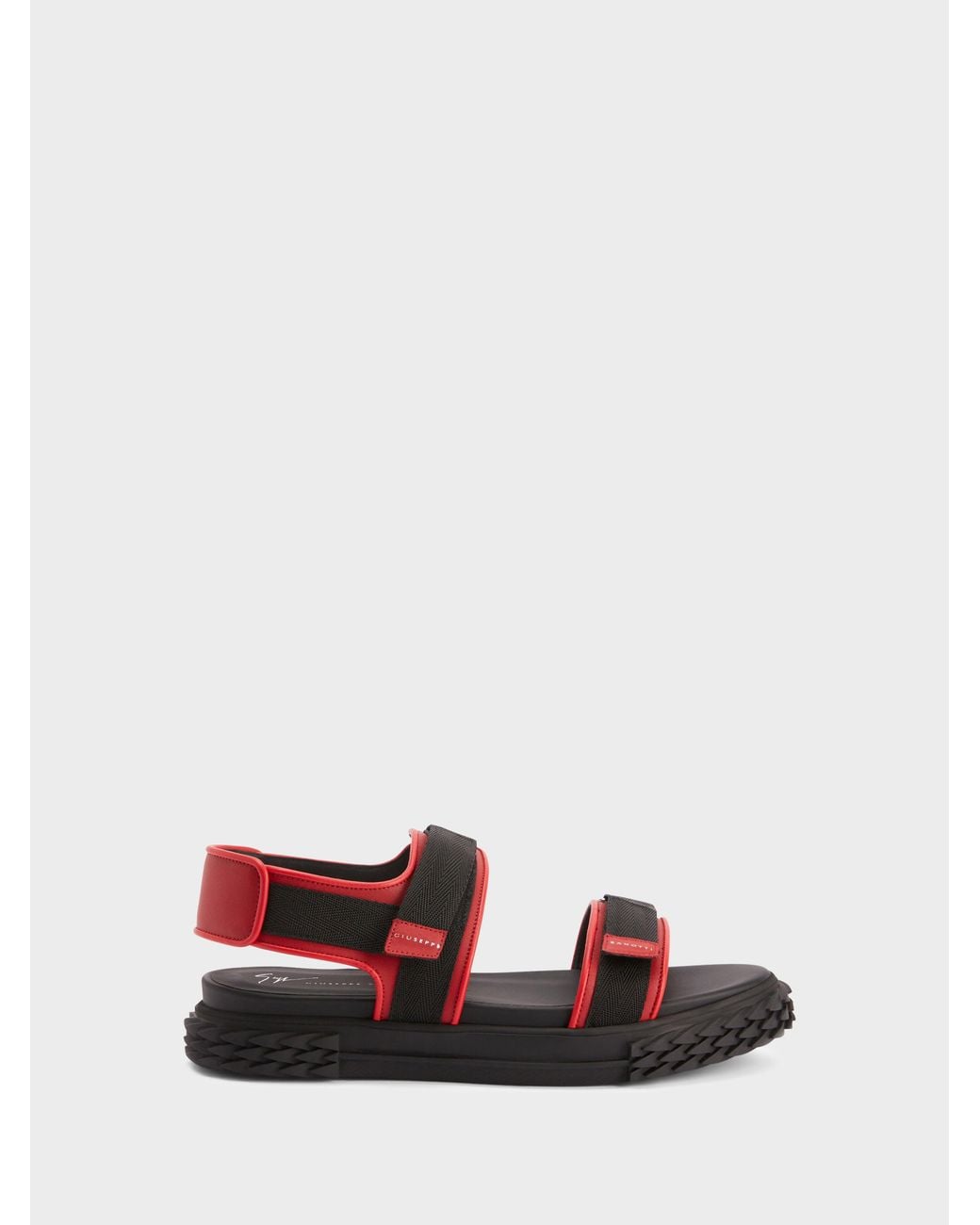 Giuseppe Zanotti White Blabber Gummy Sandal for men