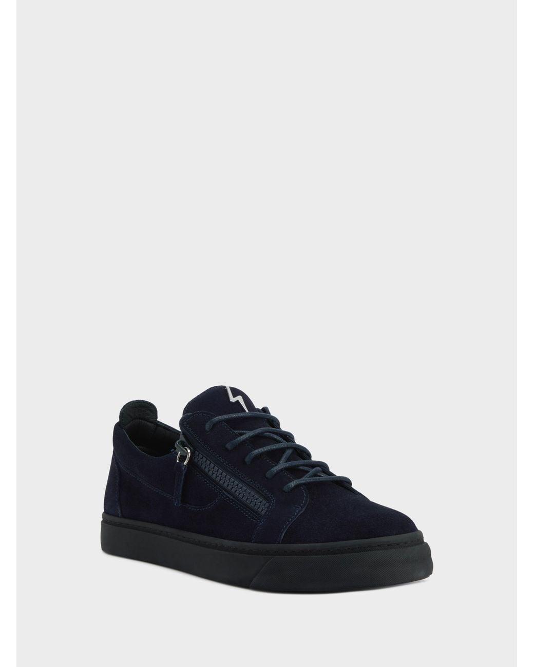 Giuseppe Zanotti Blue Frankie Low Top for men