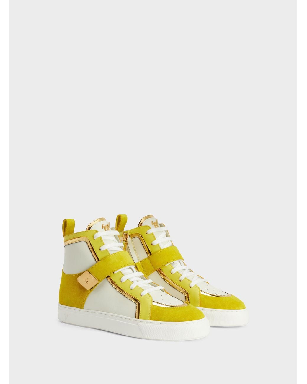 Giuseppe Zanotti Yellow Zenas High Top