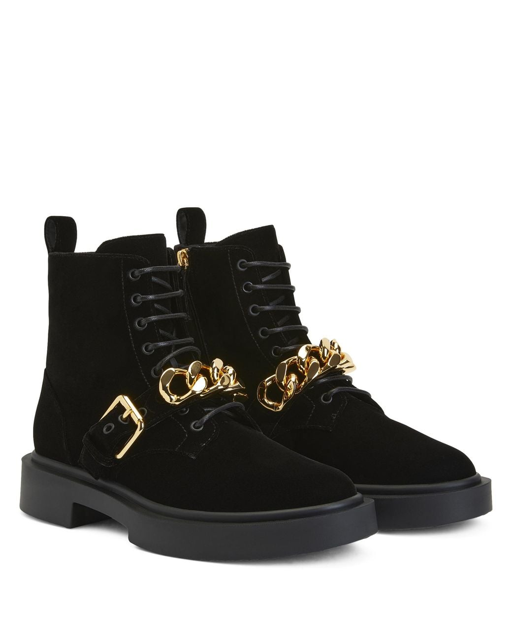 Giuseppe Zanotti Black Adric Velvet for men