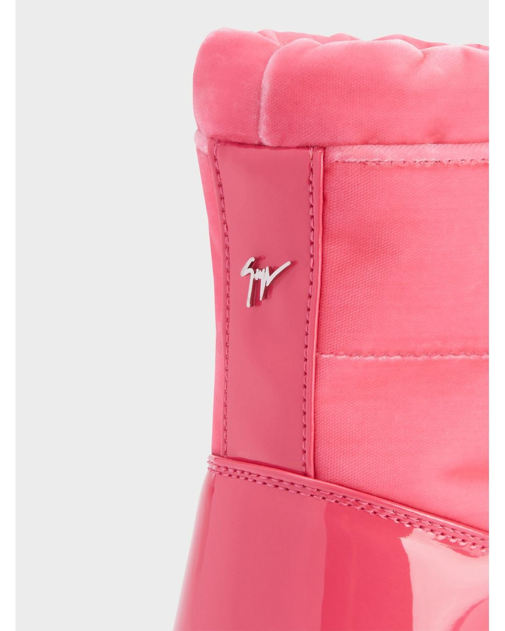 Giuseppe Zanotti Pink Gz-Aspen Snow Boot
