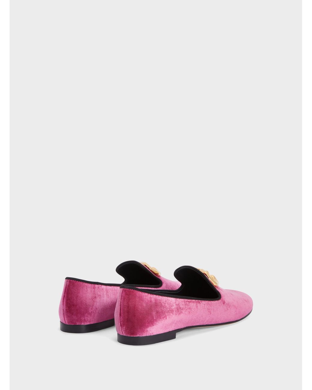 Giuseppe Zanotti Pink Leopoldin Loafer
