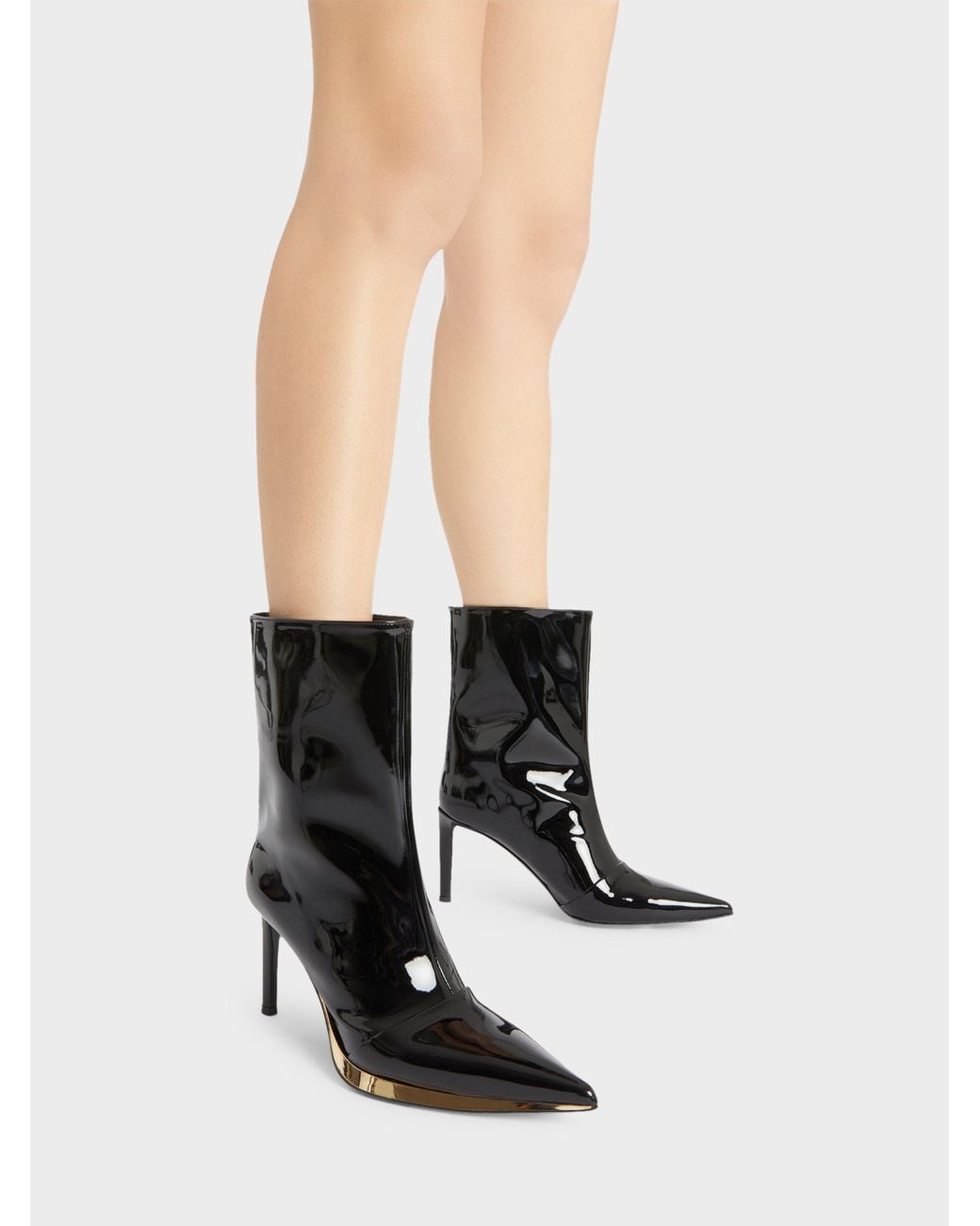 Giuseppe Zanotti White Virgyn Boot Bootie 85