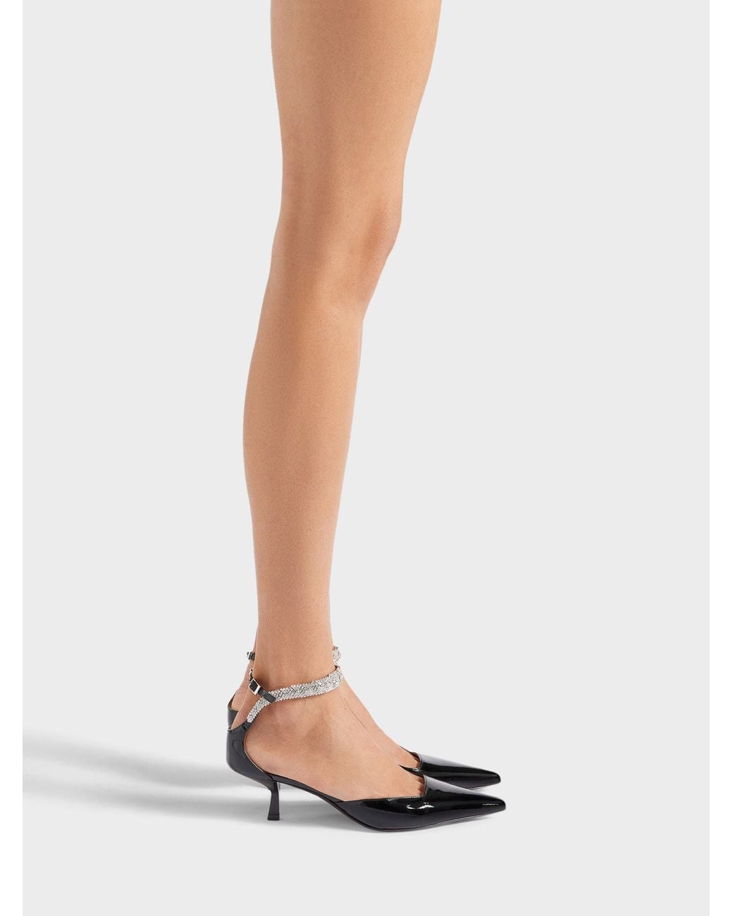 Giuseppe Zanotti White Elenie Slingback 50