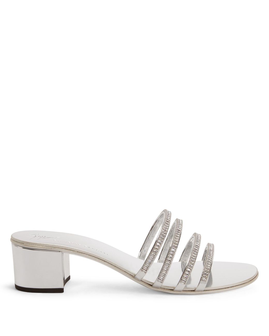 Giuseppe Zanotti White Iride Crystal 40
