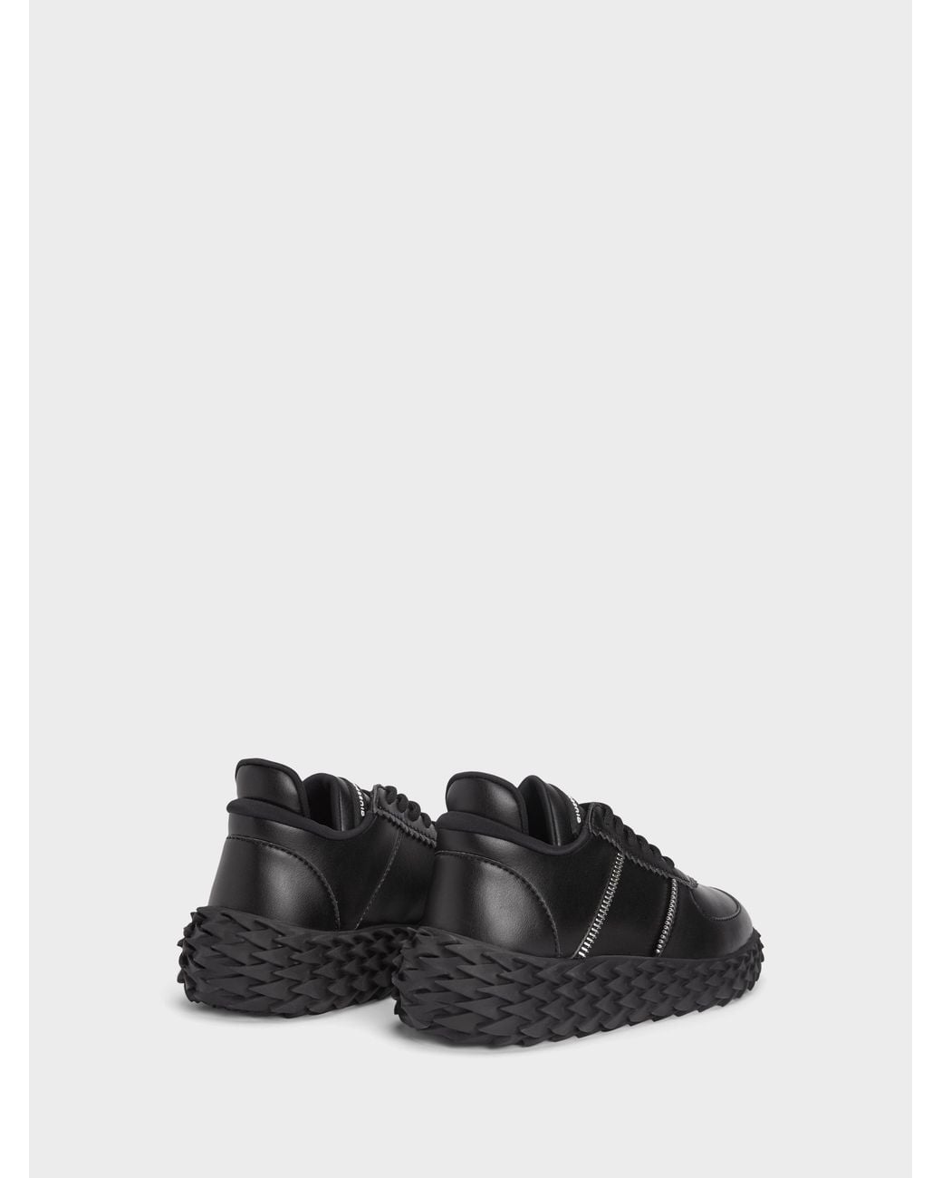 Giuseppe Zanotti Black Urchin Low Top