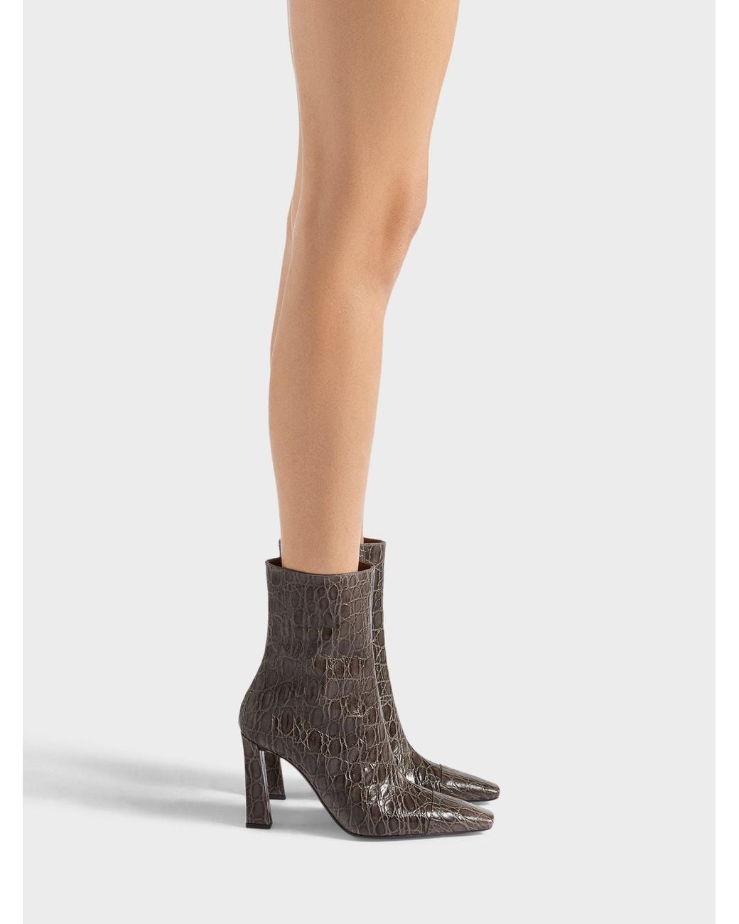 Giuseppe Zanotti Gray Janiee Bootie 90