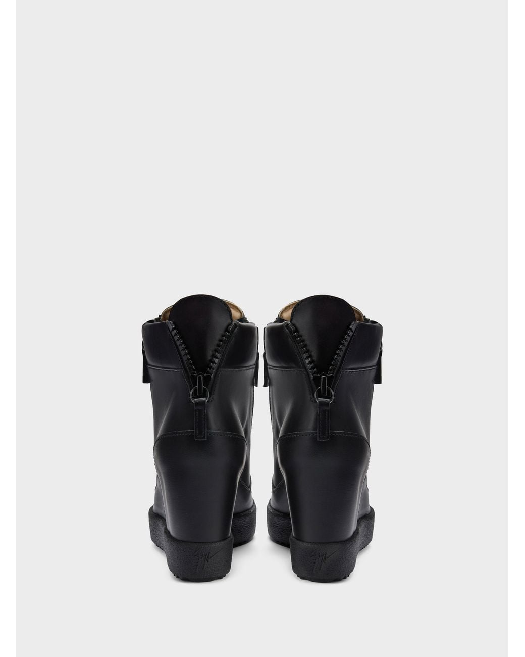 Giuseppe Zanotti Black Addy Wedge