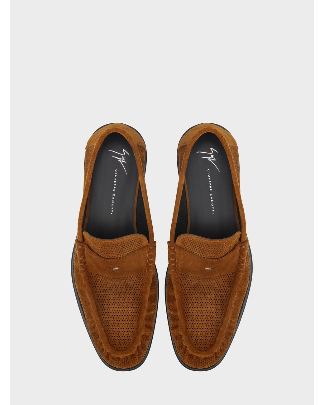 Giuseppe Zanotti Brown Weeston Moccasin for men