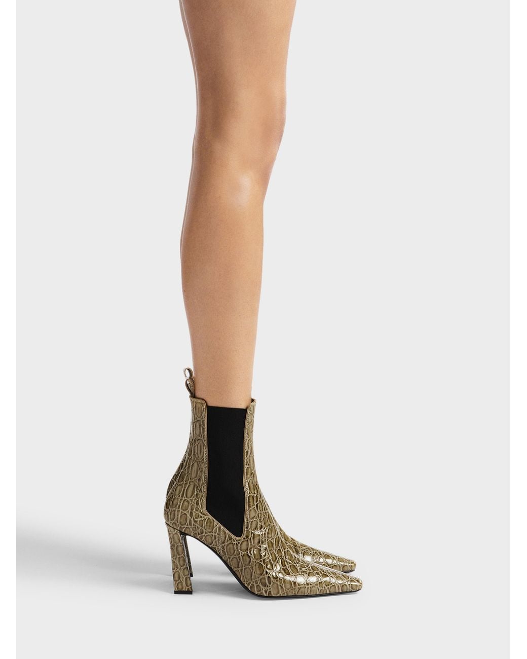 Giuseppe Zanotti White Janiee Beatles Bootie 90