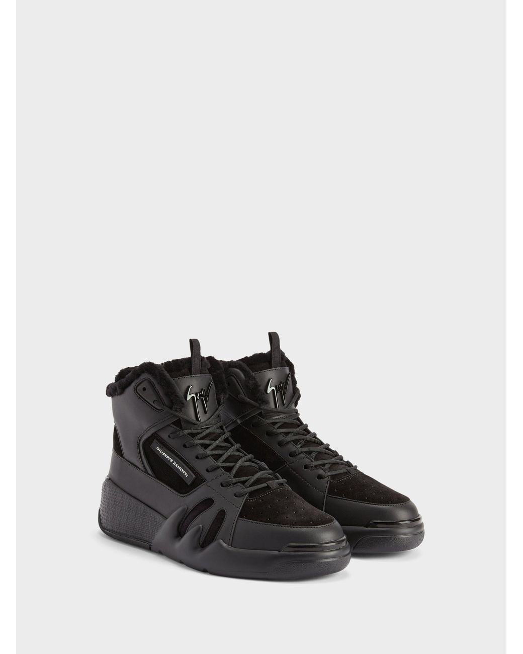 Giuseppe Zanotti Black Talon Winter High Top for men