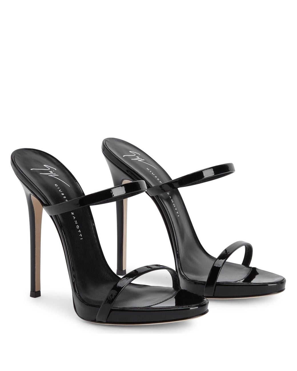 Giuseppe Zanotti Black 120Mm Darsey Sandals