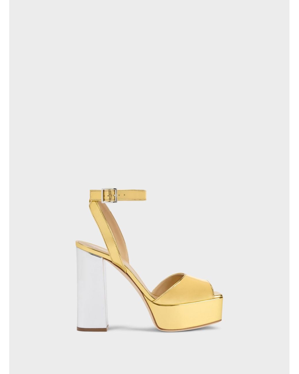 Giuseppe Zanotti White Isadhora Sandal 120