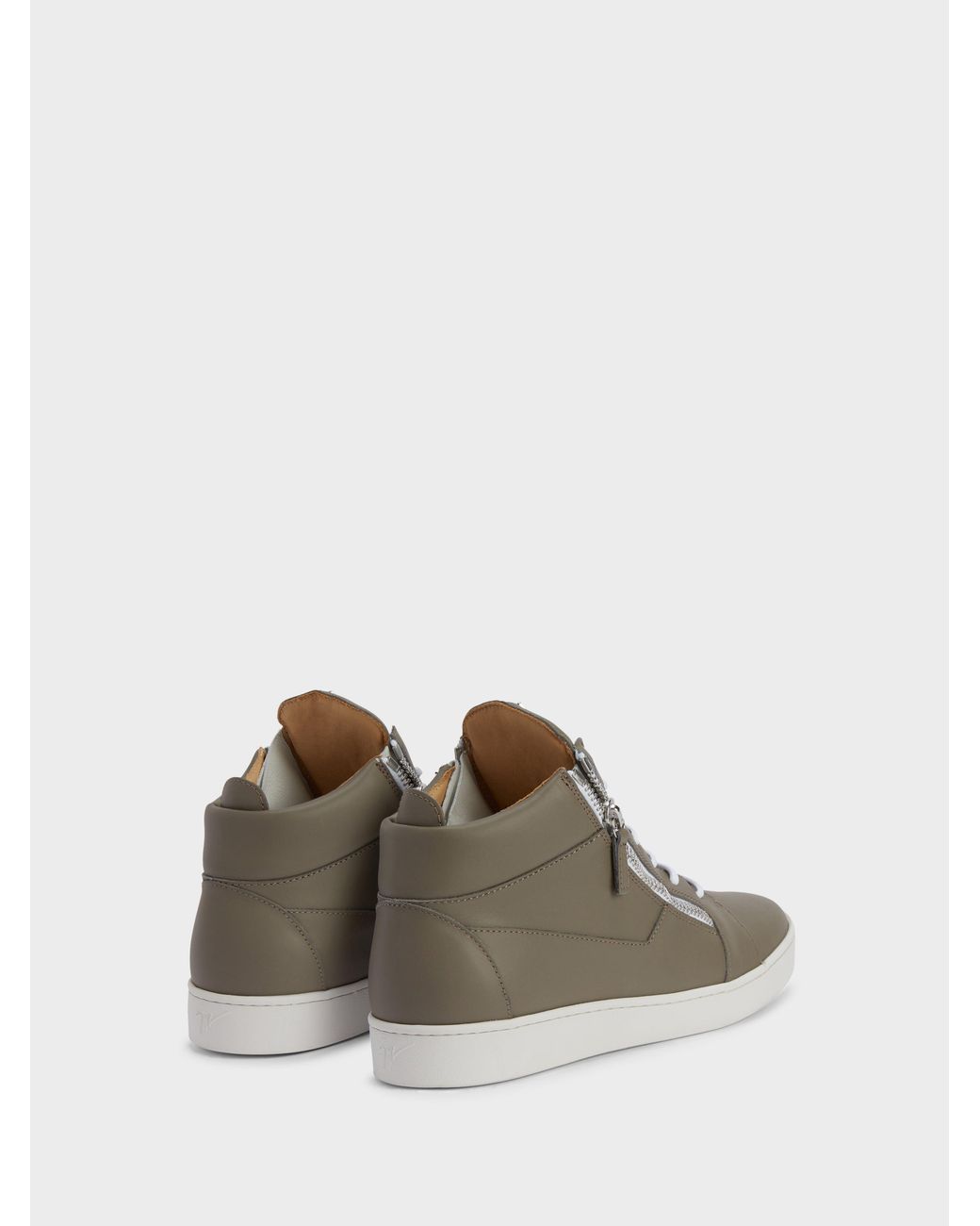 Giuseppe Zanotti White Kriss Mid Top for men