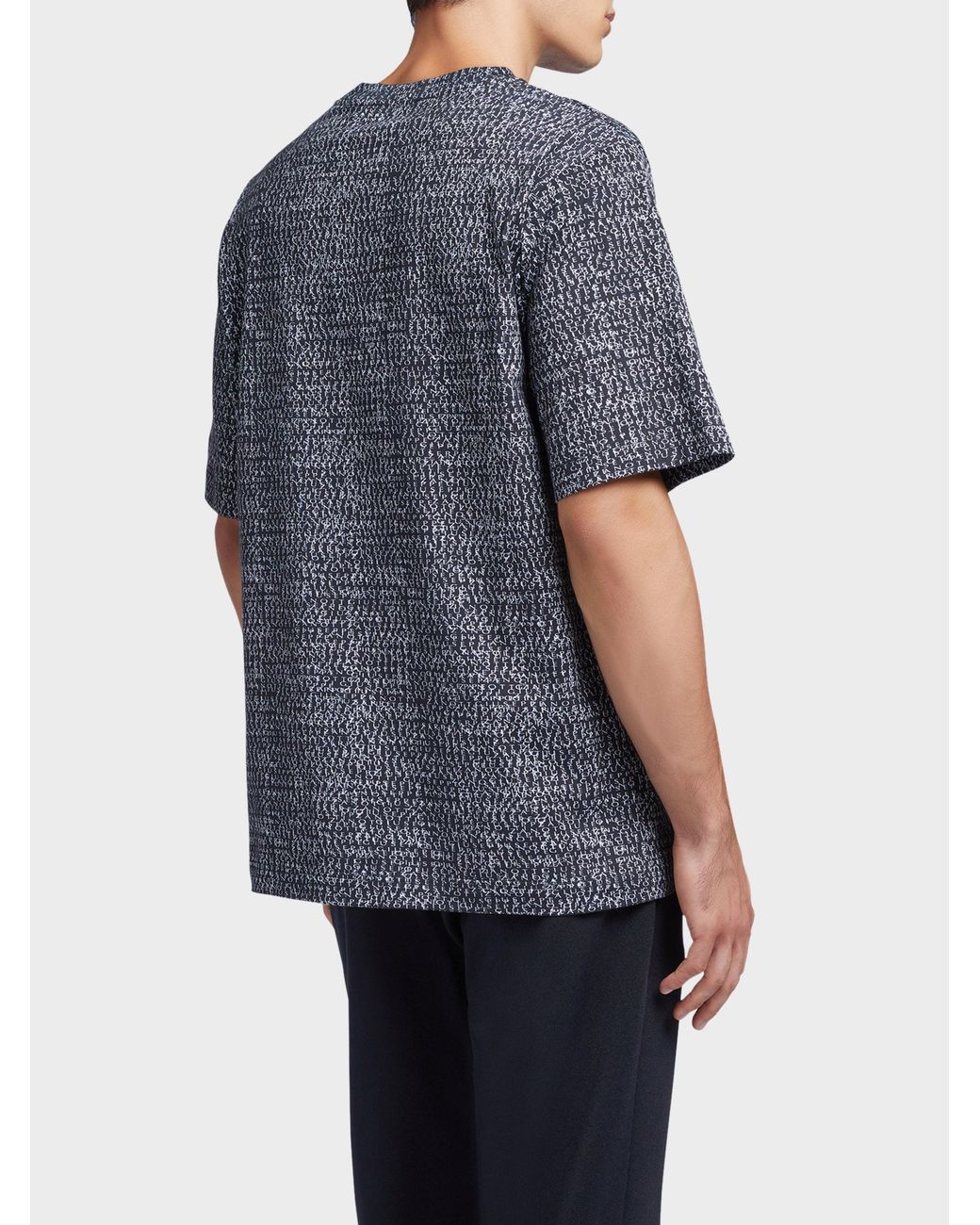 Giuseppe Zanotti Blue Lr-56 T-Shirt for men