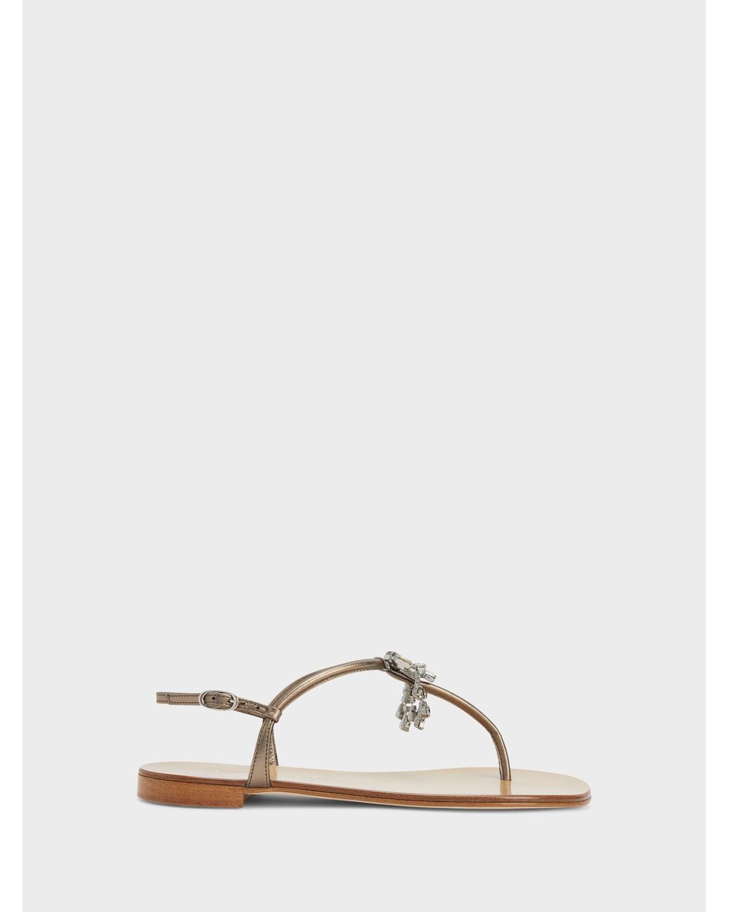Giuseppe Zanotti Natural Glenda Flat