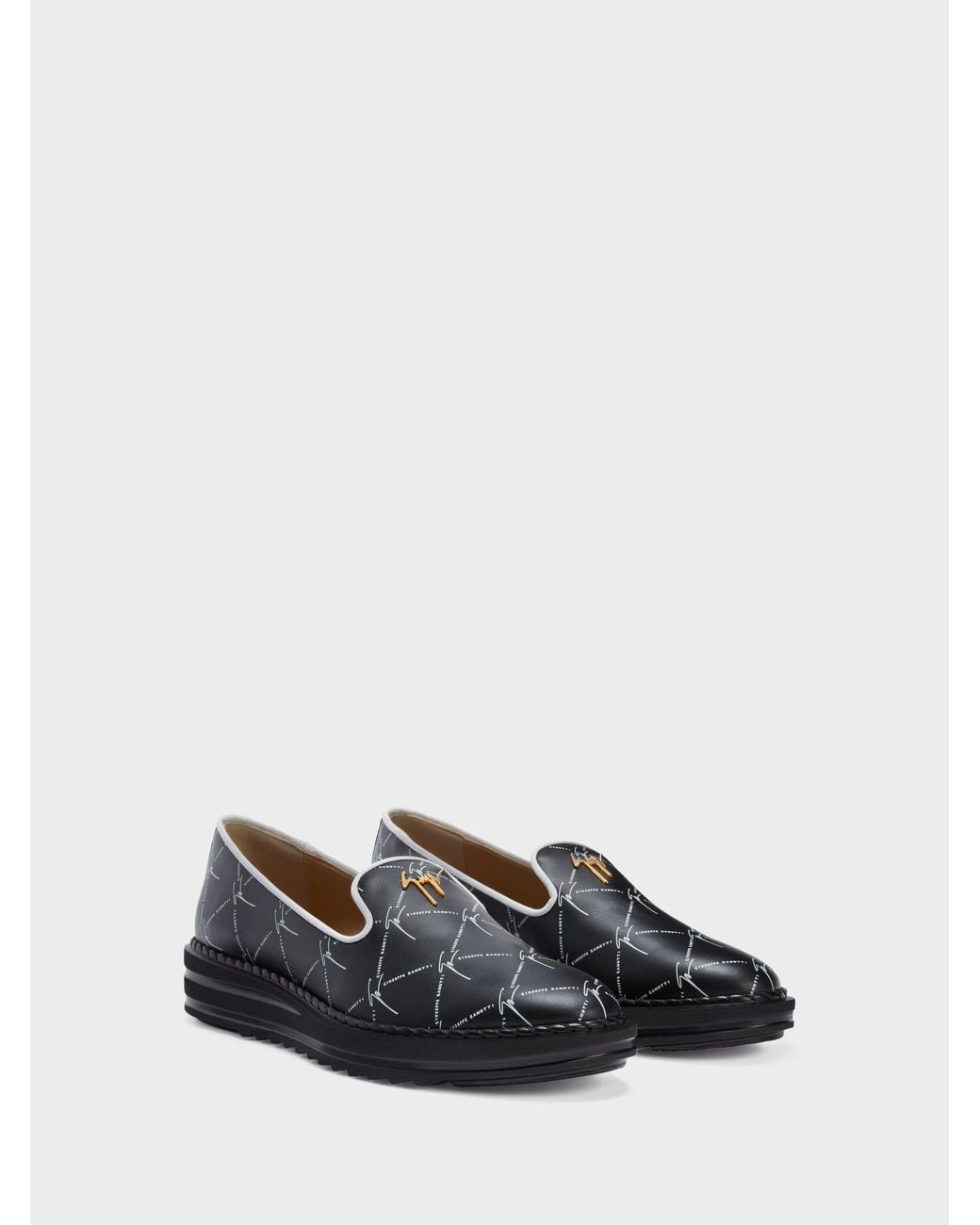 Giuseppe Zanotti White Tim Loafer