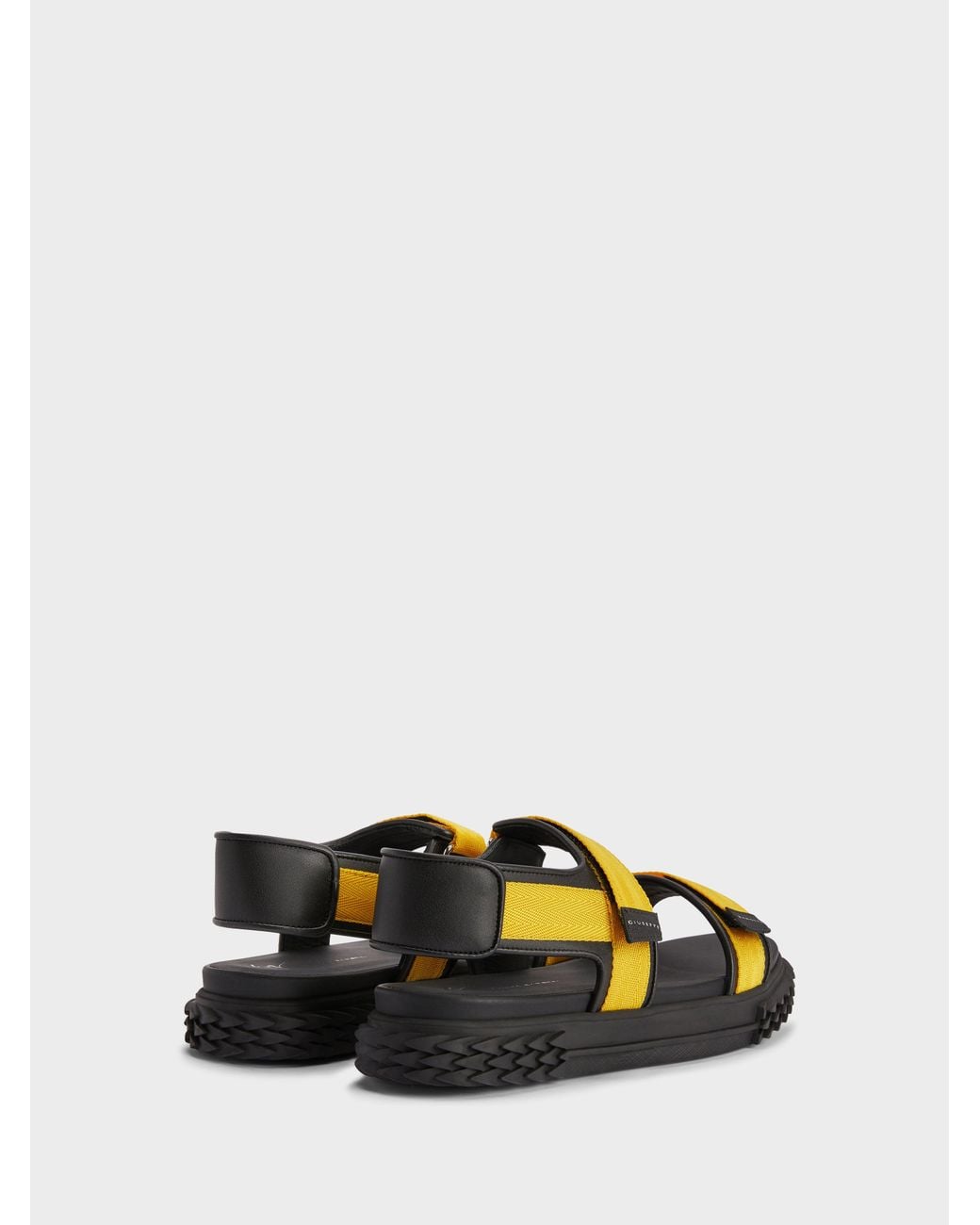 Giuseppe Zanotti White Blabber Gummy Sandal for men