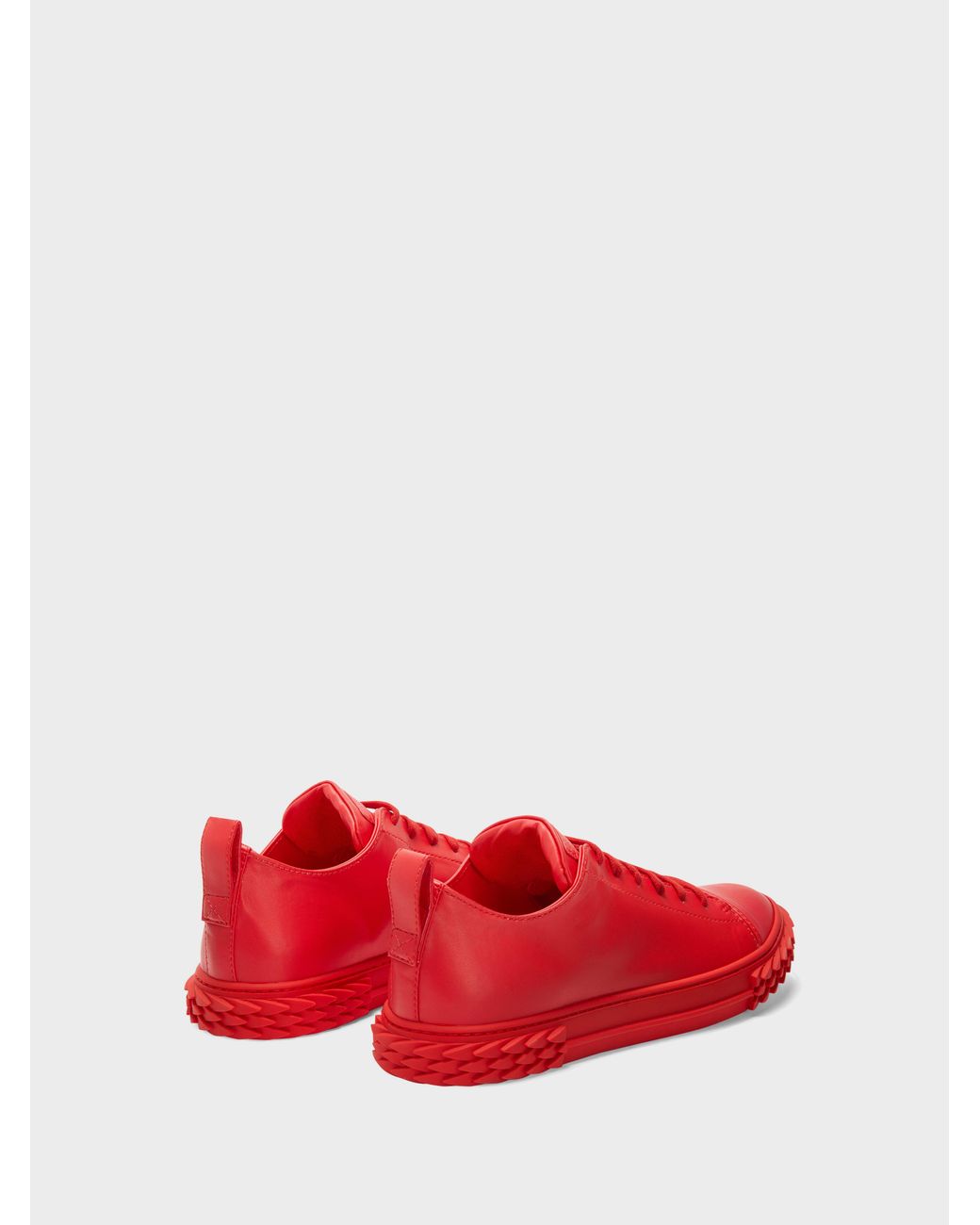 Giuseppe Zanotti Red Ecoblabber Low Top for men