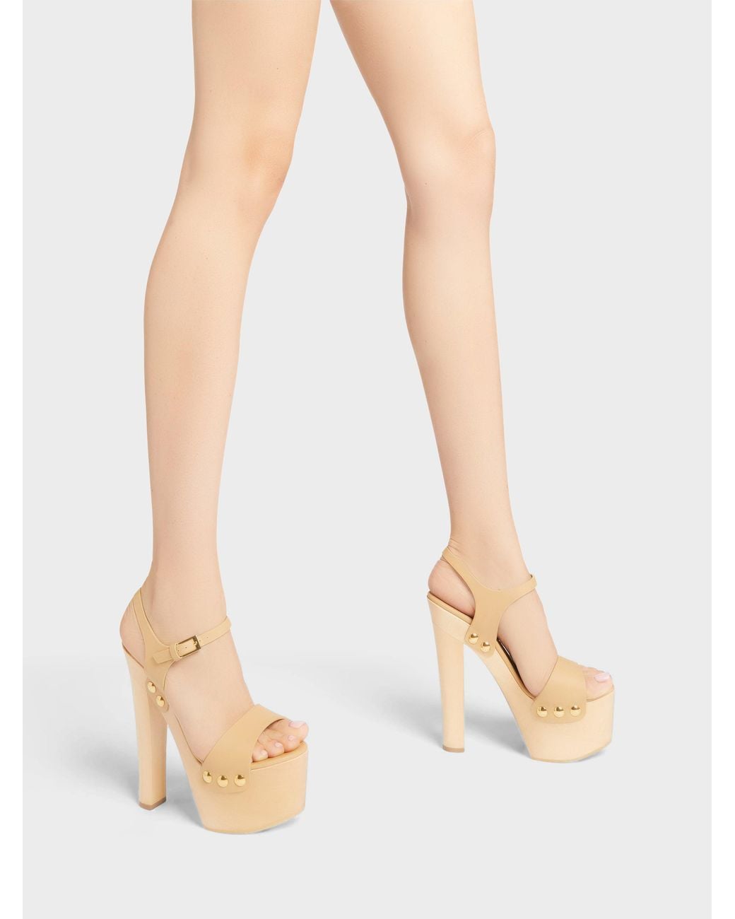 Giuseppe Zanotti Natural Fanny Clog