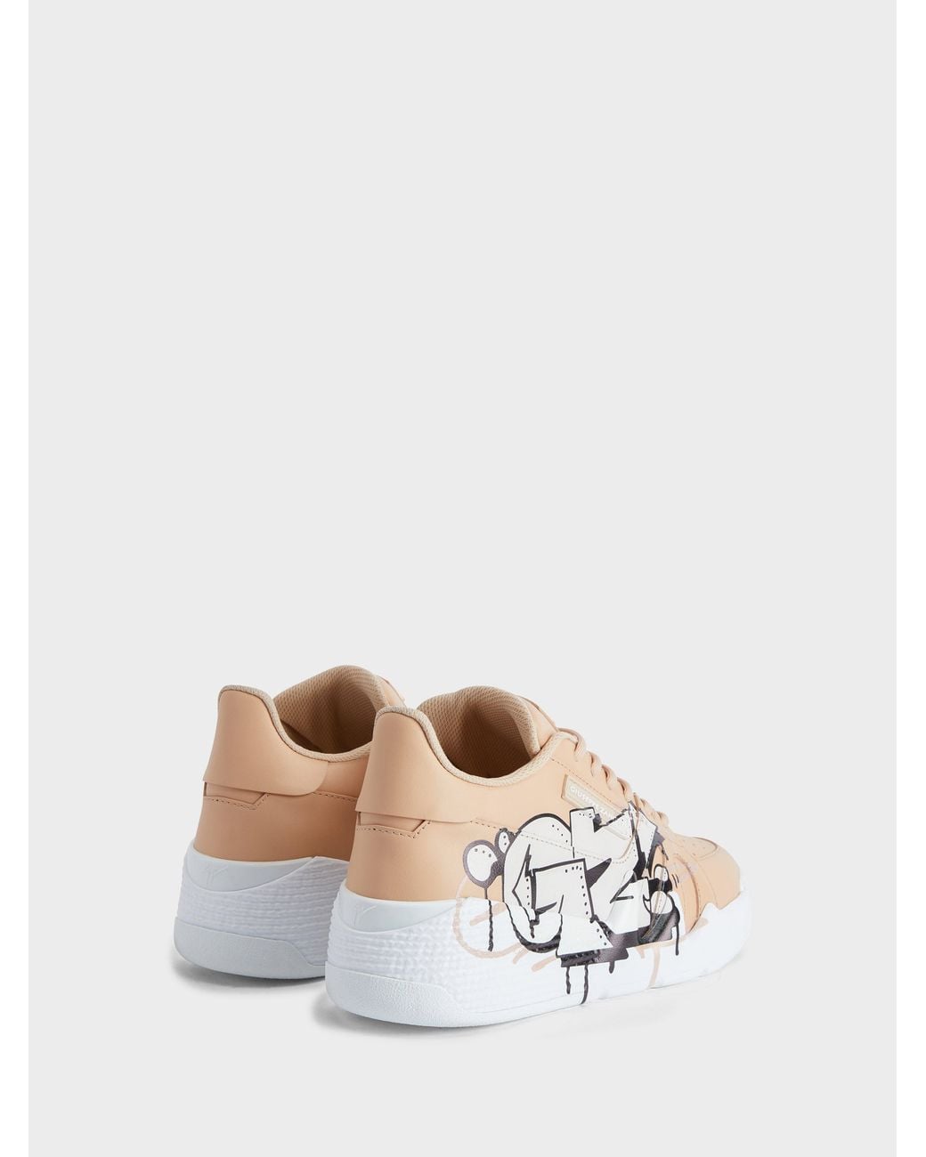 Giuseppe Zanotti White Talon Low Top