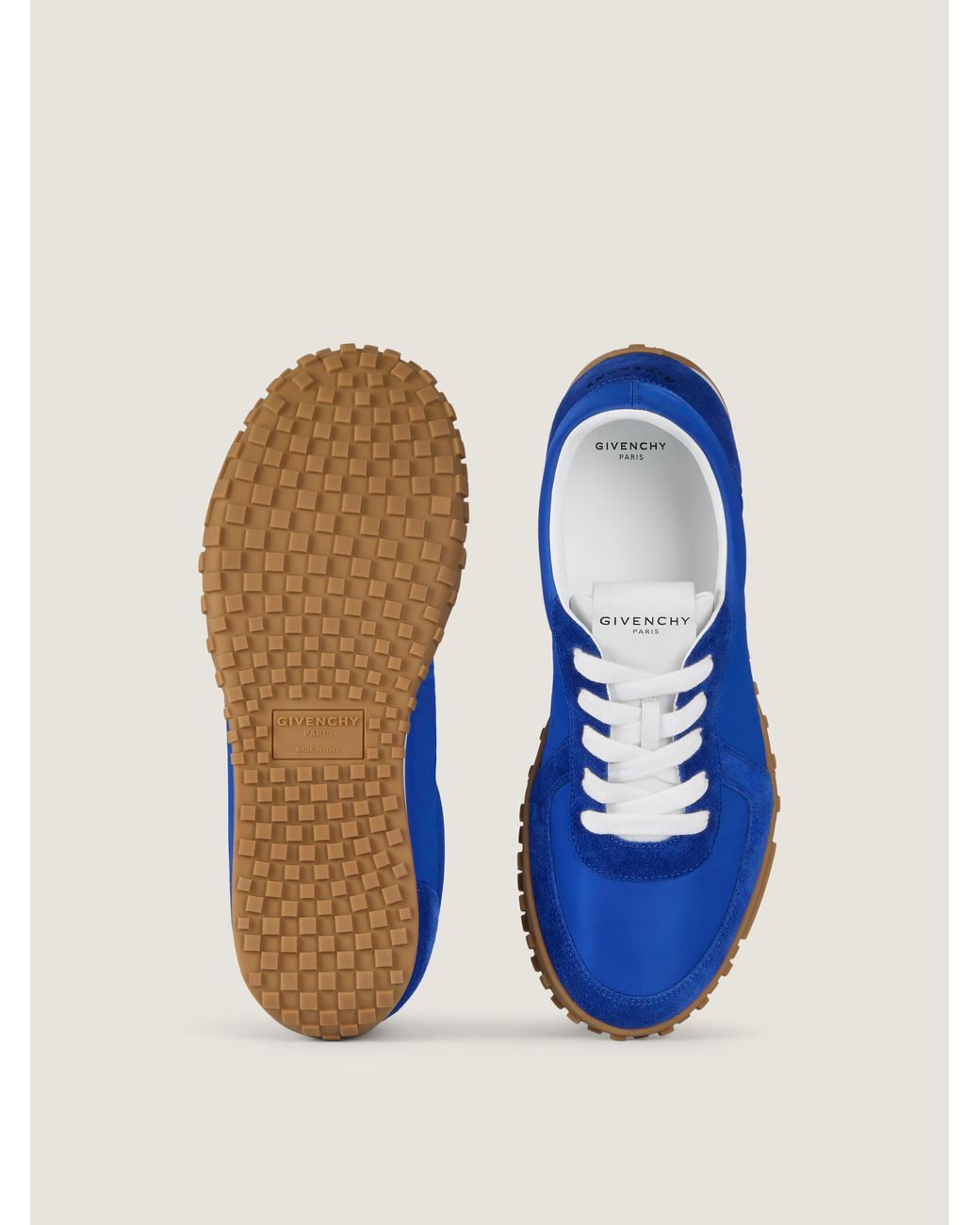 Sneakers Glide en nylon et suède Givenchy pour homme en coloris Blue