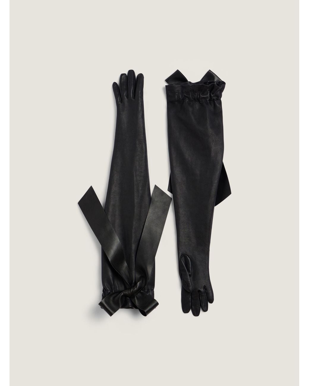 Givenchy Black Bonbon Gloves