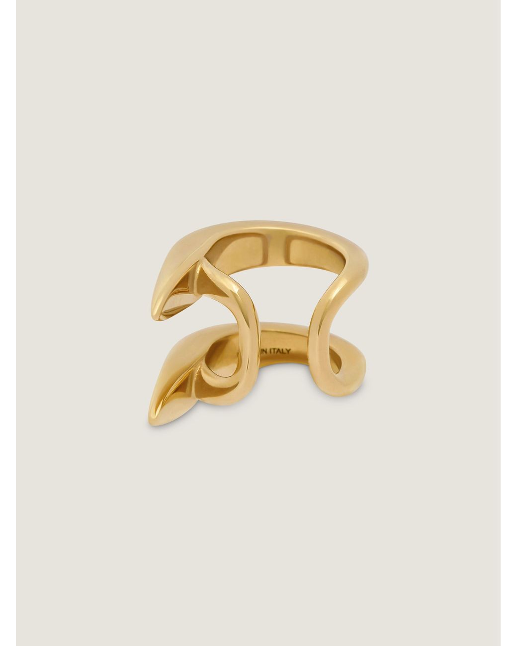 Givenchy Metallic Pinch Ring