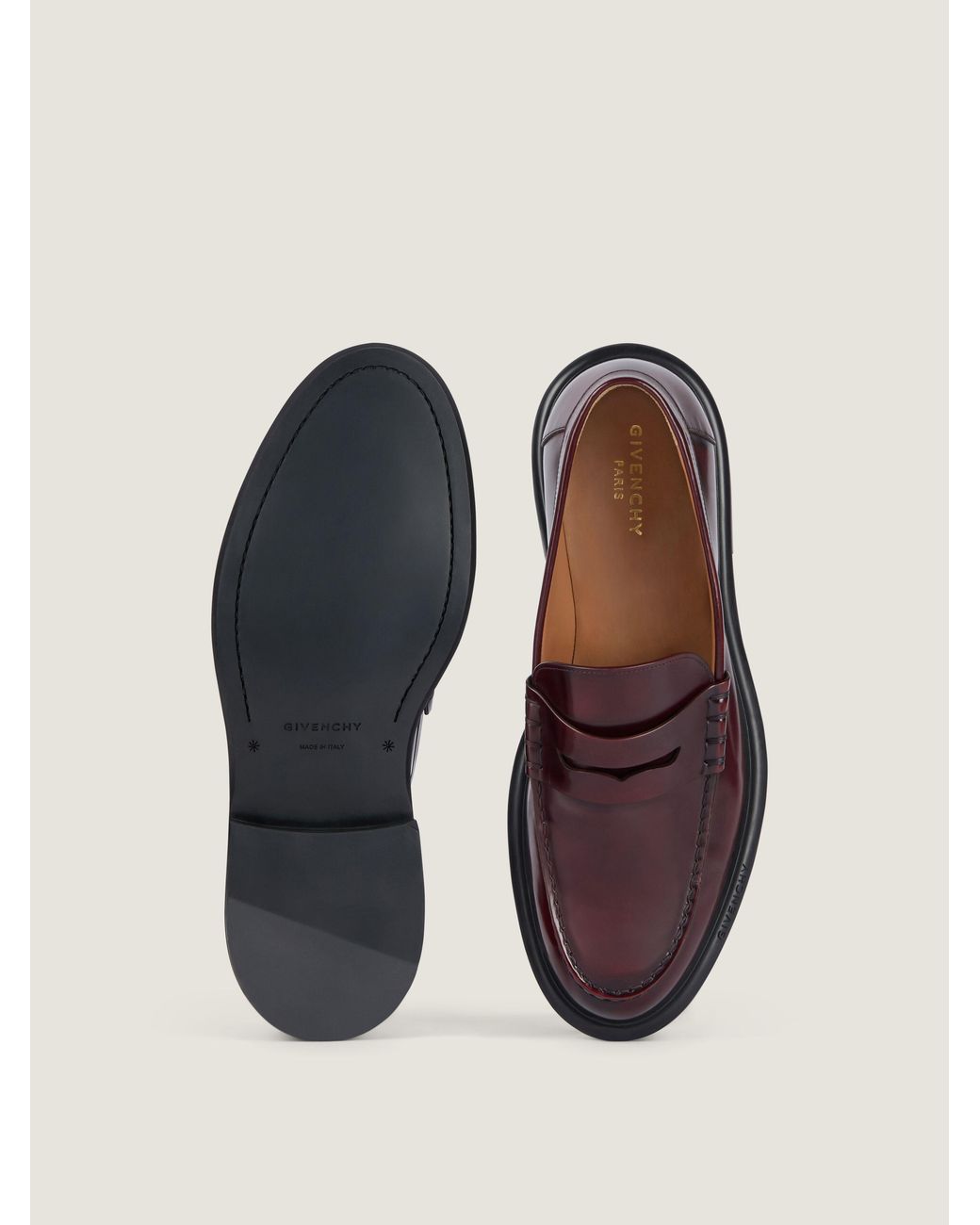 Givenchy Brown Gent Loafers for men