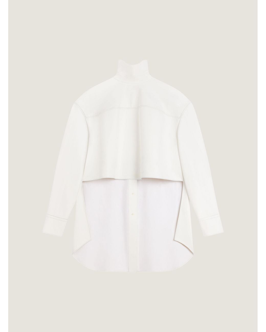 Givenchy Natural Back-To-Front Tie-Up Shirt