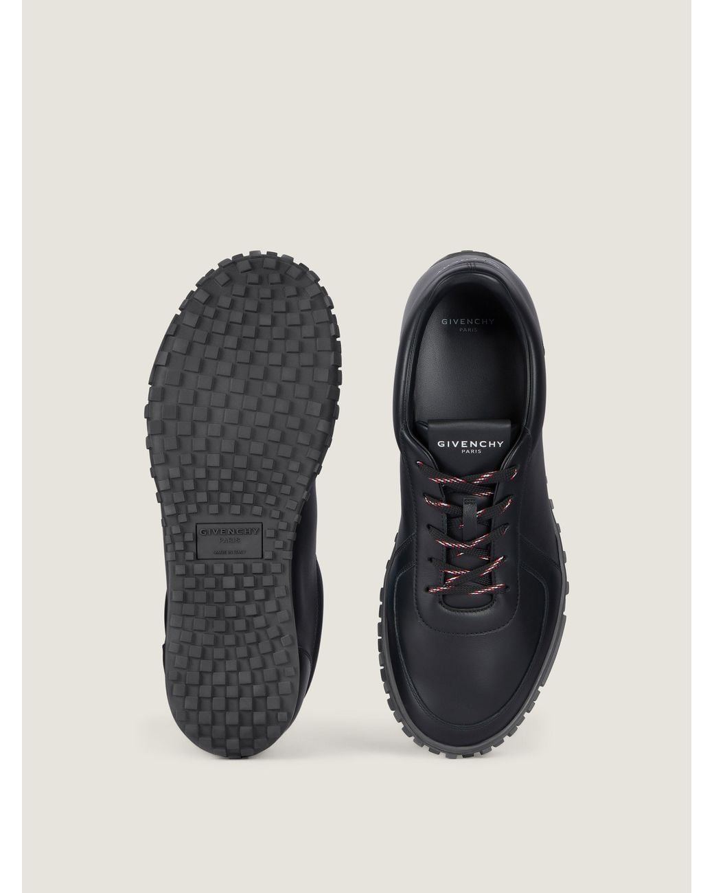 Sneakers Glide en cuir Givenchy pour homme en coloris White