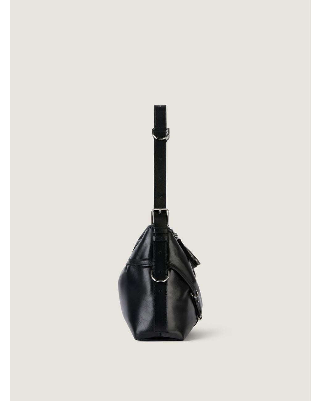 Givenchy Black Medium Voyou Bomber Bag