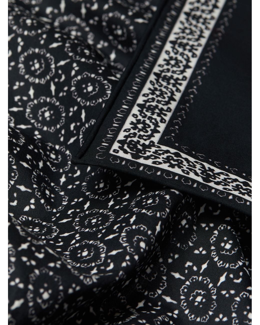 Givenchy Black Bandana for men