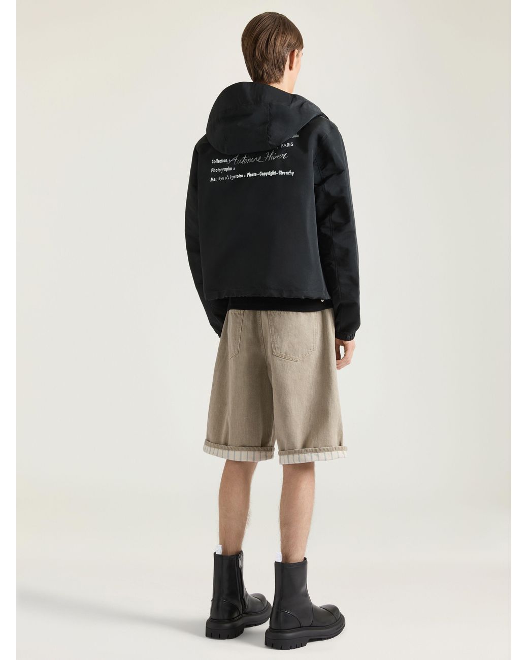 Givenchy Black Windbreaker for men