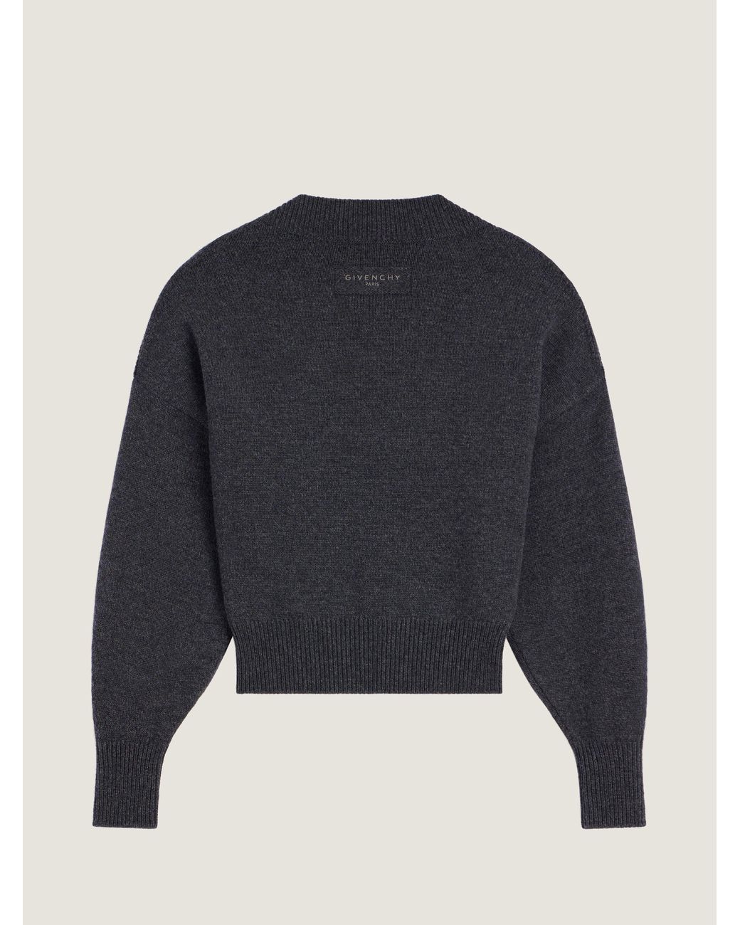 Givenchy Blue Square Neck Sweater