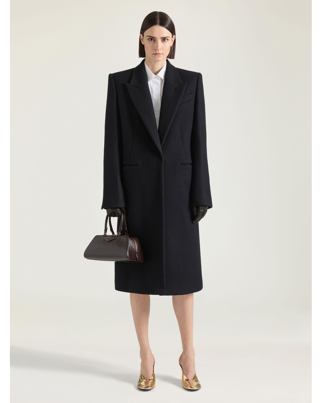 Givenchy Black Formal Coat