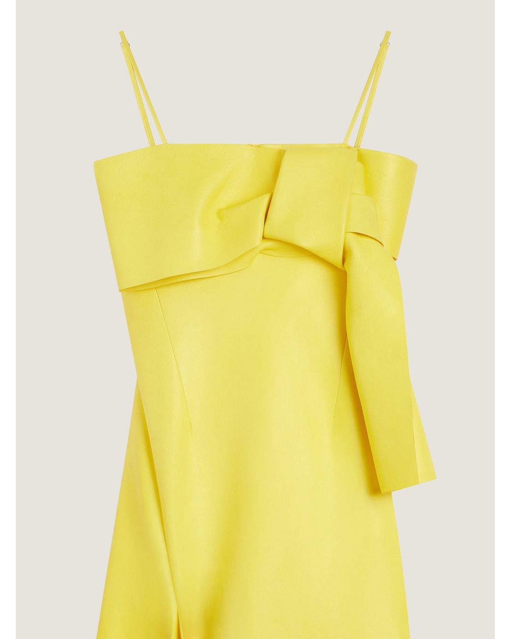 Givenchy Yellow Slashed Dress