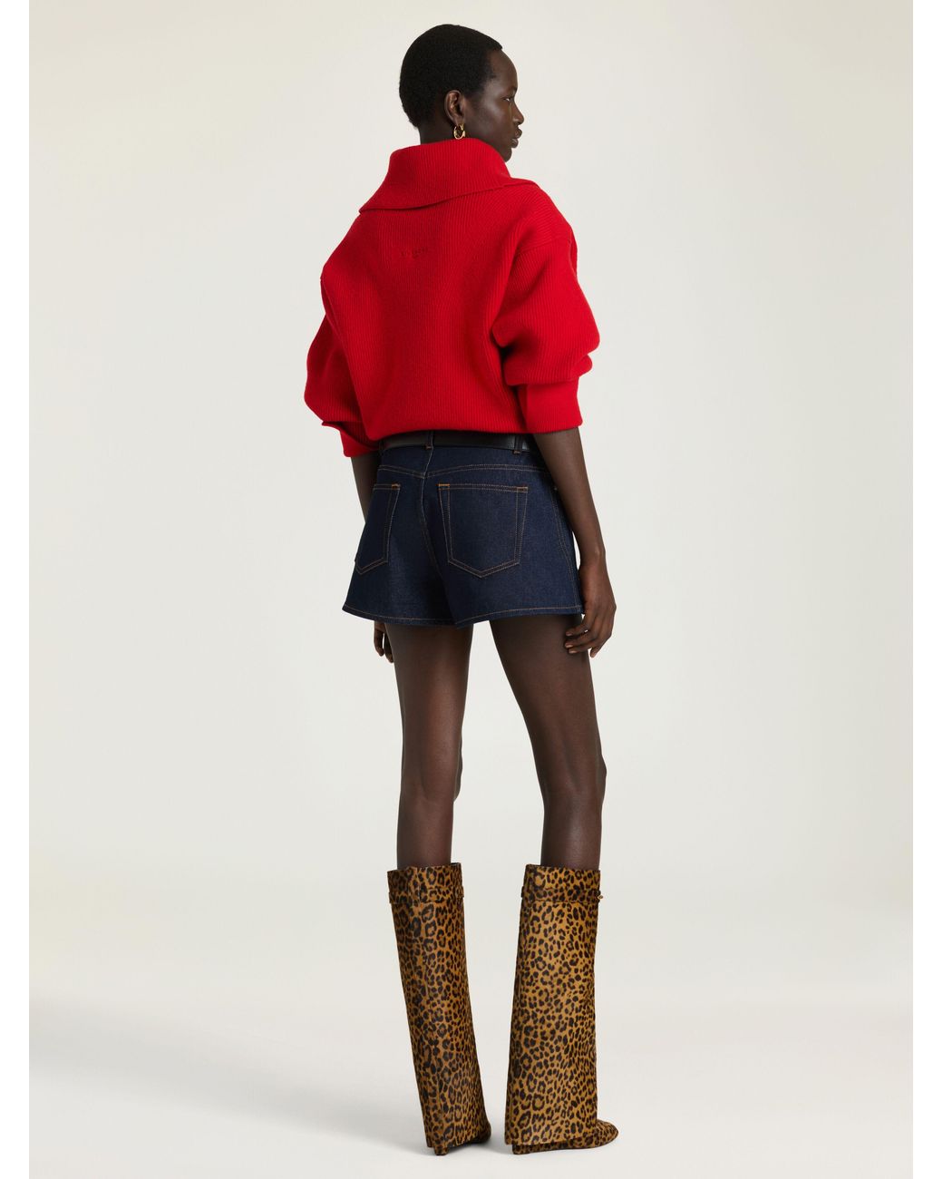 Givenchy Blue Pinch Shorts