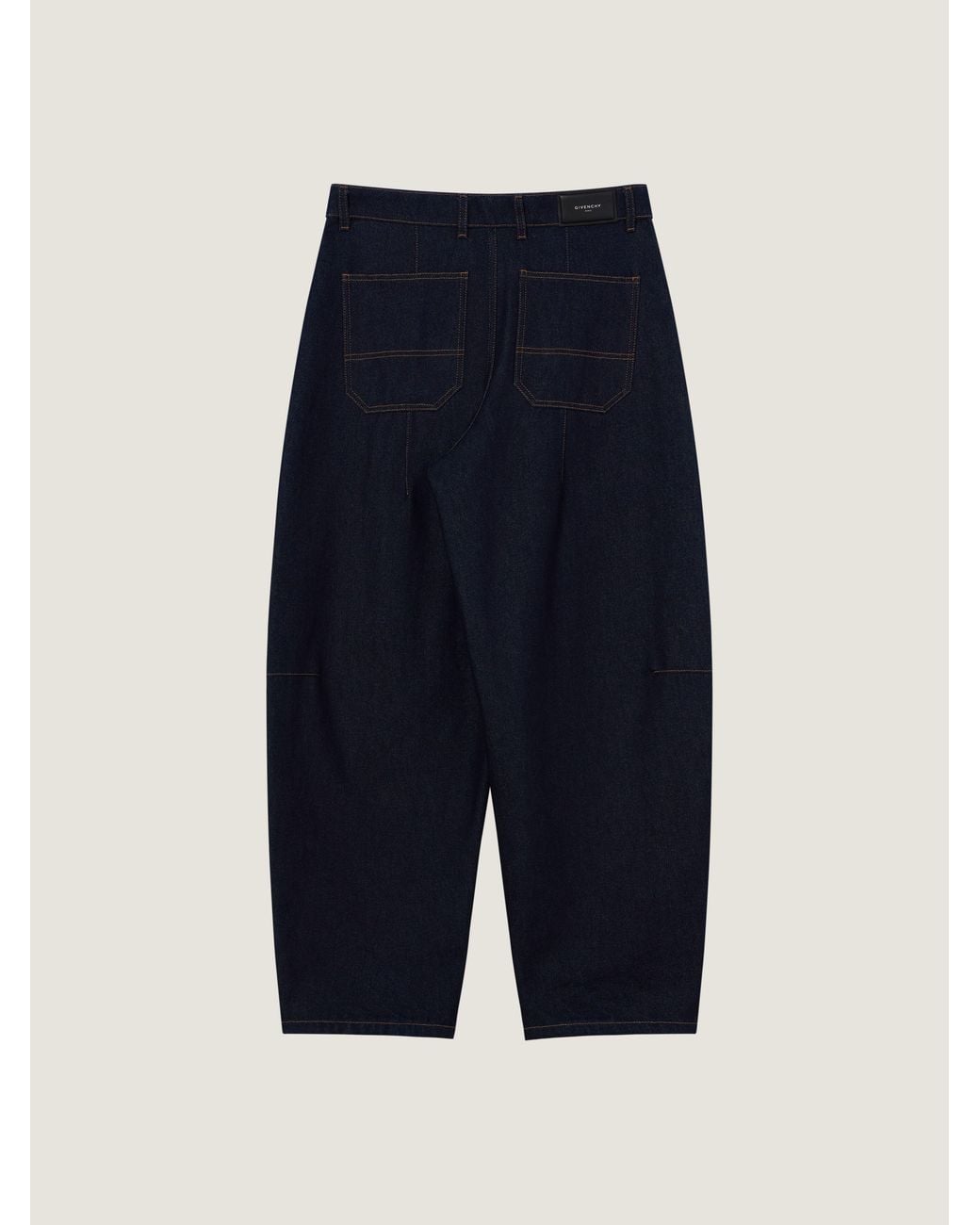 Givenchy Blue Raw Denim Carpenter Pants for men