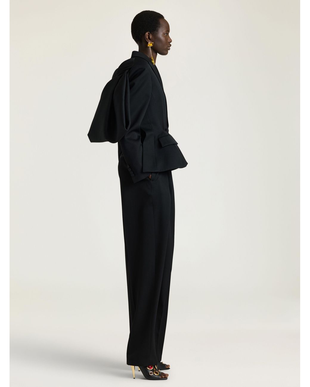 Givenchy Black Slashed Pinch Jacket