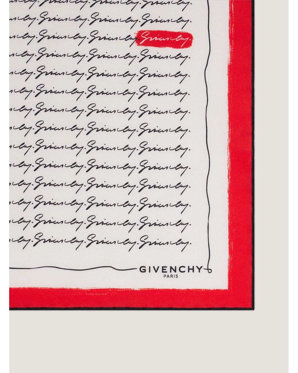 Givenchy White Square