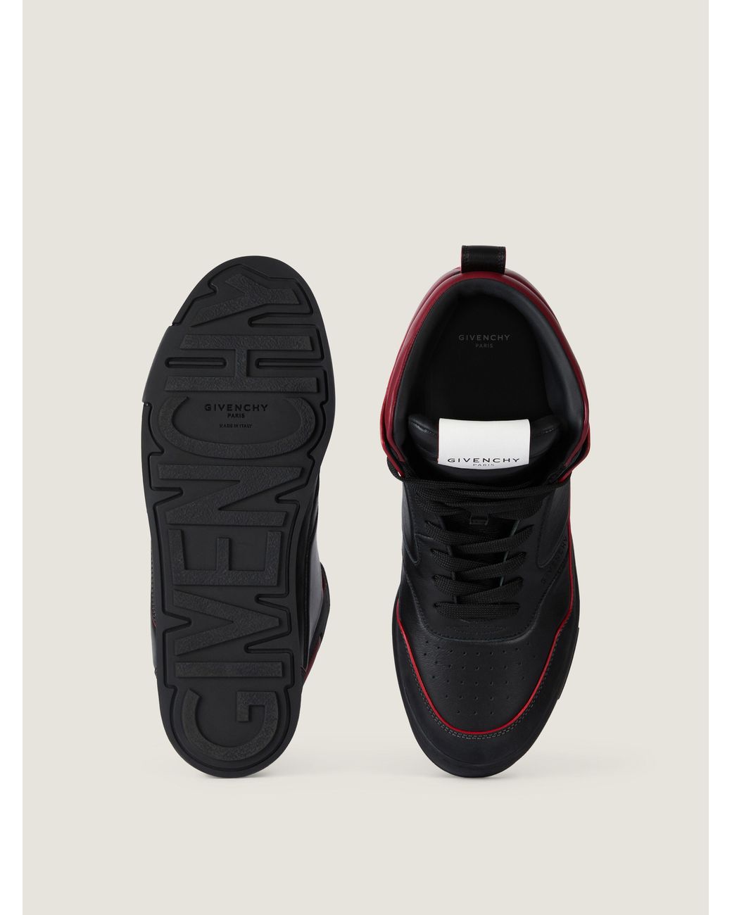 Givenchy Black Yard High-Top Sneakers for men