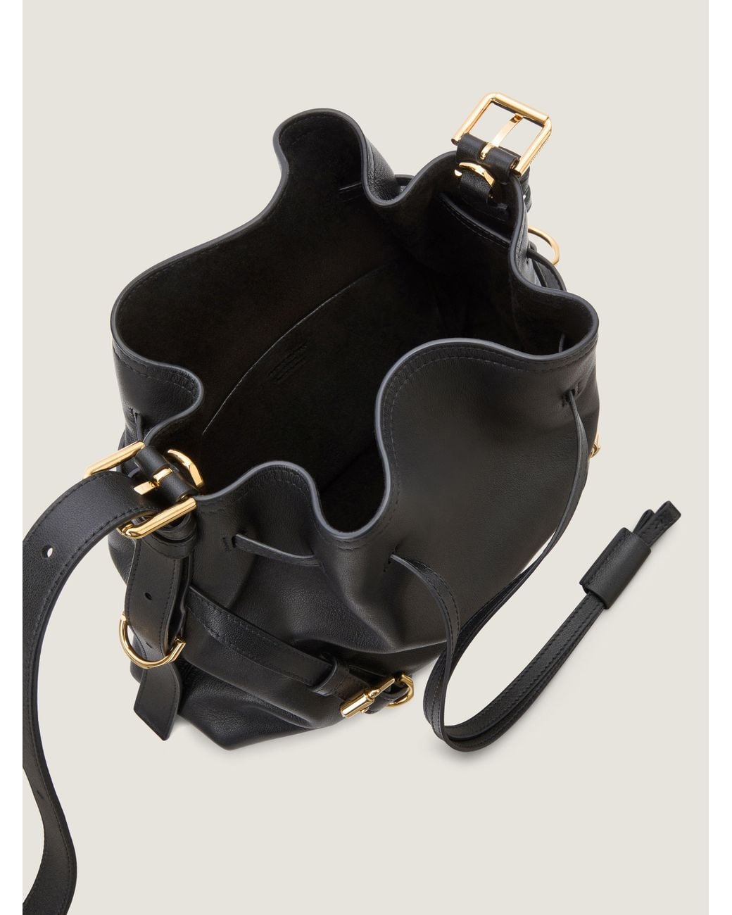 Givenchy Black Small Voyou Bucket Bag